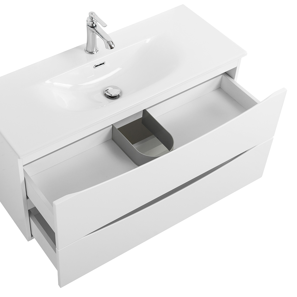 Тумба под раковину подвесная BelBagno MARINO-CER-MINI-1000-2C-SO-BL-P