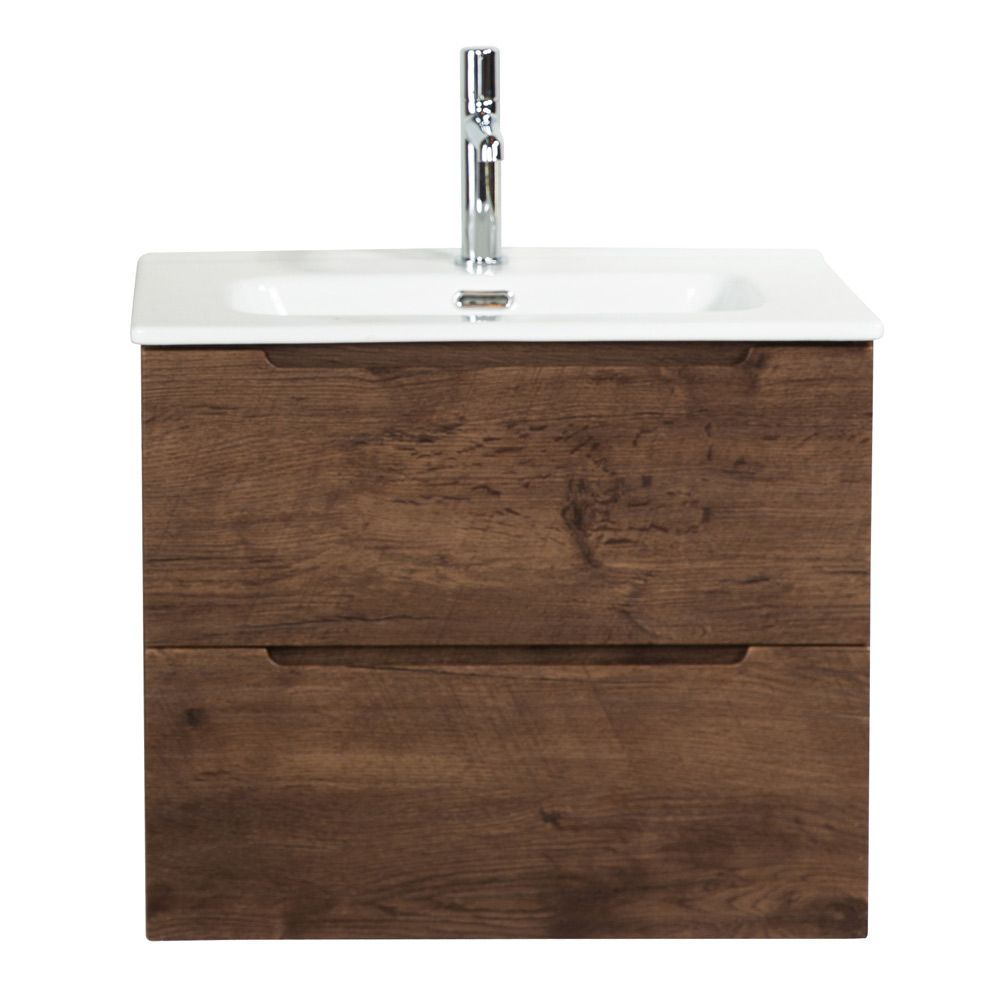 Тумба подвесная с раковиной BelBagno ETNA39-500/390-2C-SO-RW-P+BB500/390ETL