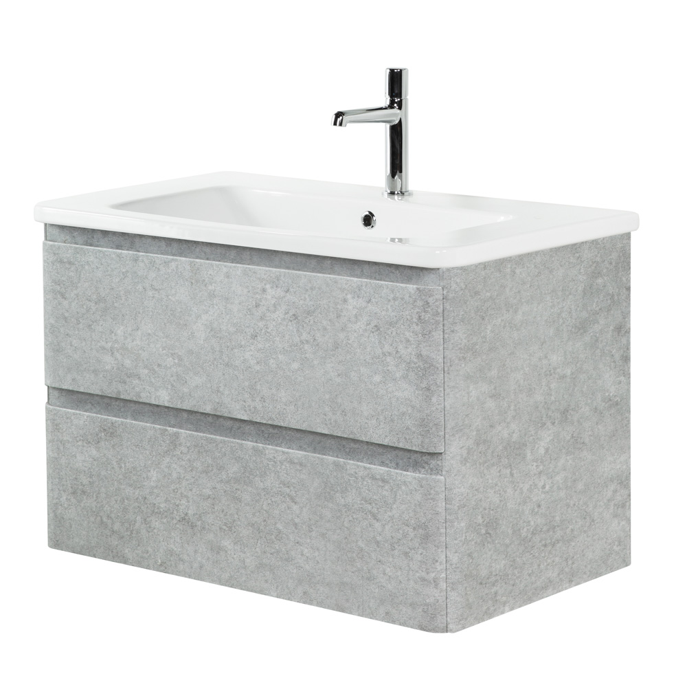 Тумба подвесная с керамической раковиной BelBagno ALBANO-CER-800-2C-SO-CVG