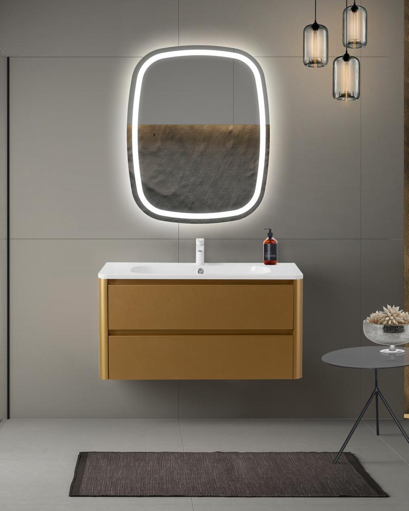 купить Мебель для ванной Cezares RELAX 100 Брашированное золото RELAX-1000-2C-SO-BORO-P 