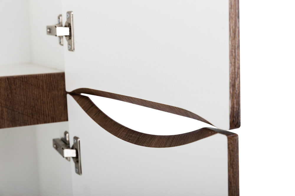 Пенал подвесной BelBagno FLY-MARINO-1500-2A-SC-RW-P-R правосторонний, Rovere Moro