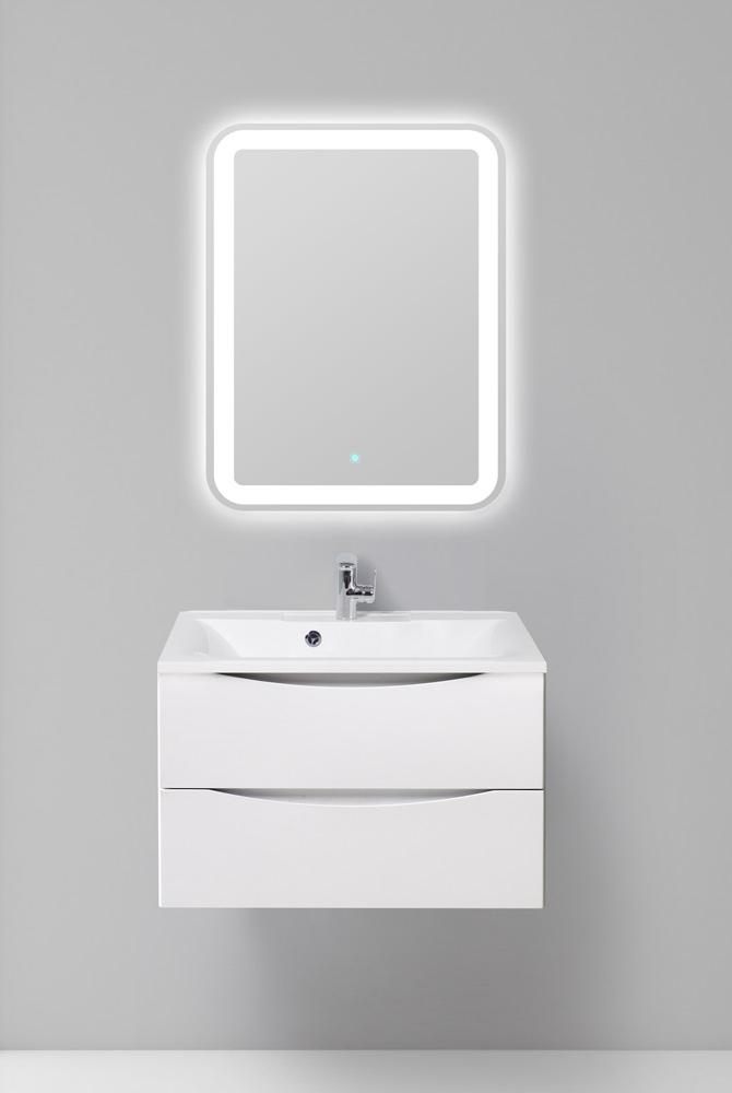 купить Тумба подвесная с раковиной BelBagno MARINO-750-2C-SO-BO-P 