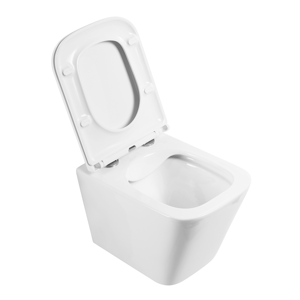 Унитаз подвесной безободковый BelBagno ARDENTE-R BB520CHR