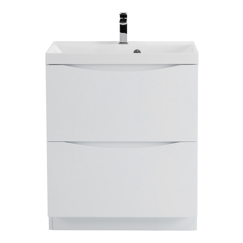 Тумба напольная с раковиной BelBagno MARINO-600-2C-PIA-BL-P