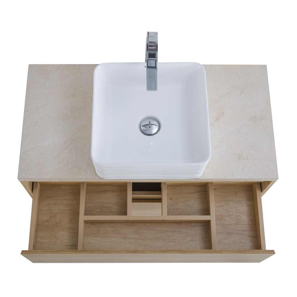 Тумба подвесная под столешницу BelBagno KRAFT-900-2C-SO-RNN