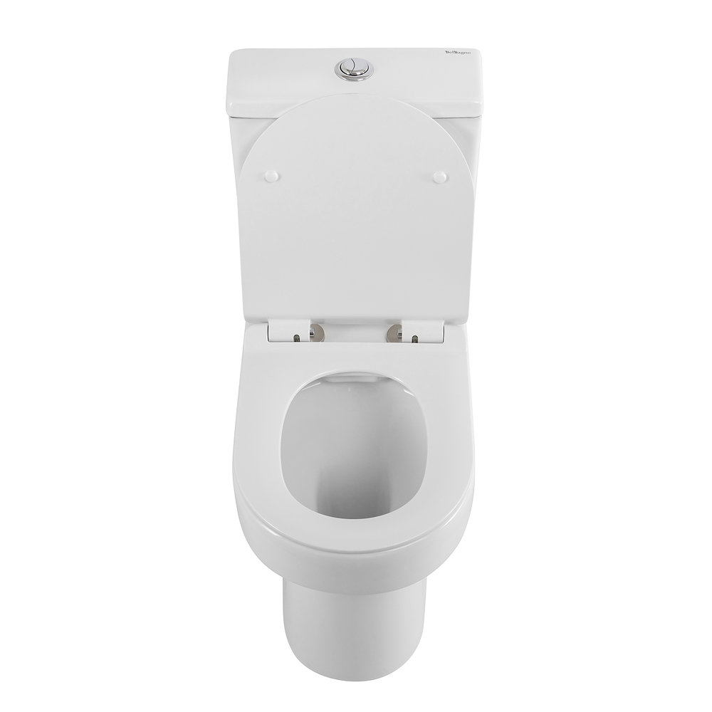 Унитаз-компакт BelBagno NORMA BB339CPR/BB339T/BB076SC безободковый с сидением