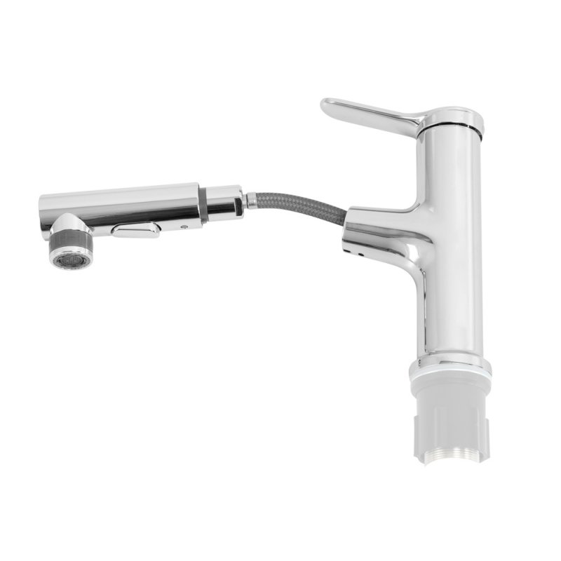 Cмеситель для раковины BelBagno BB-LVMD-CRM-W0 с вытяжным изливом
