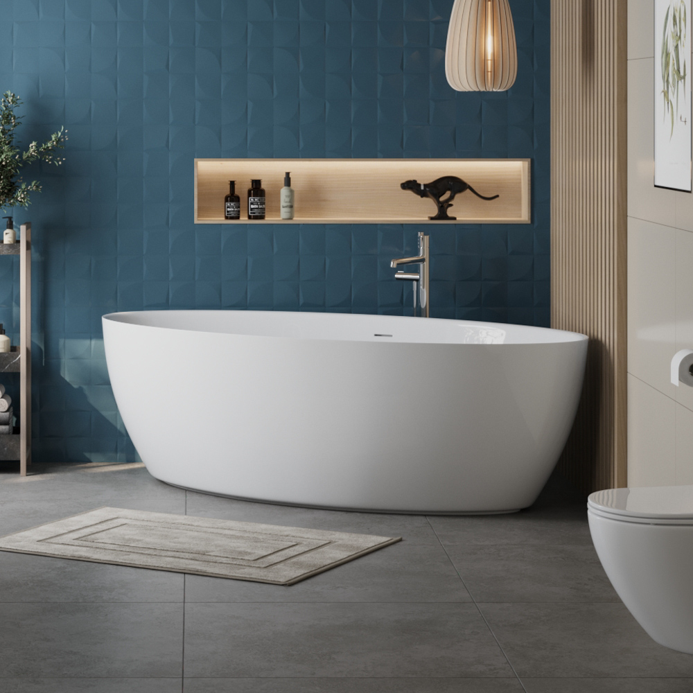Ванна отдельностоящая BelBagno BB707-1860-880