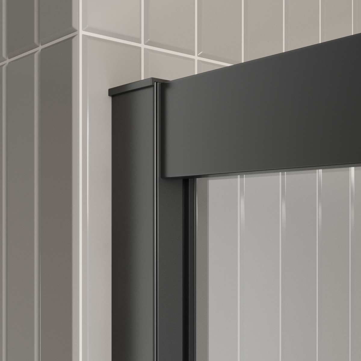Дверь в проём BelBagno LUCE-BF-1-120-C-NERO