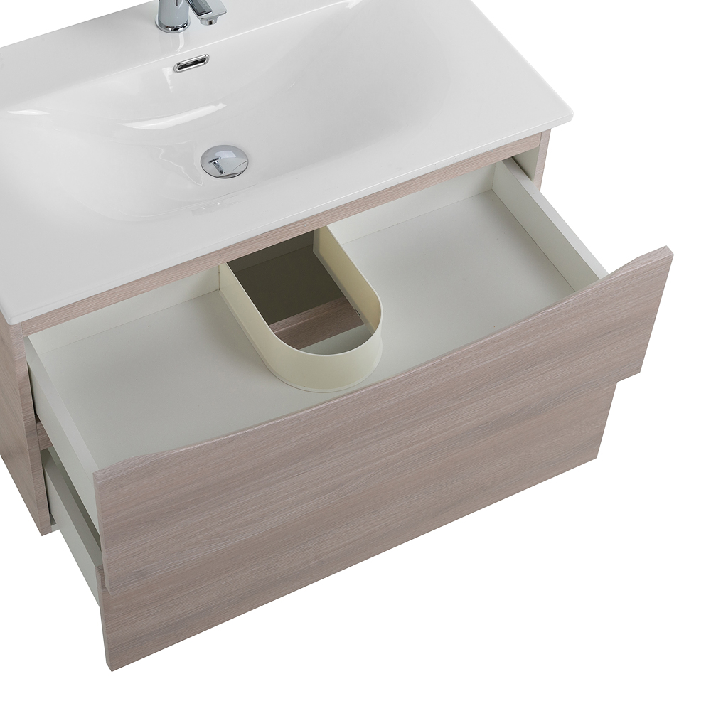 Тумба под раковину подвесная BelBagno MARINO-CER-MINI-900-2C-SO-RG-P