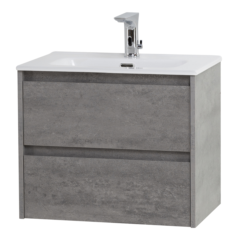 Тумба подвесная с раковиной BelBagno KRAFT 39-700/390-2C-SO-CG