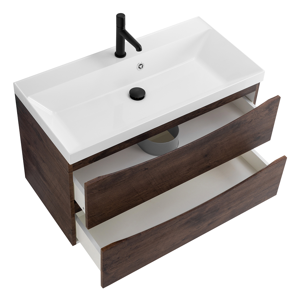 Тумба подвесная под раковину BelBagno MARINO-800-2C-SO-RW-P