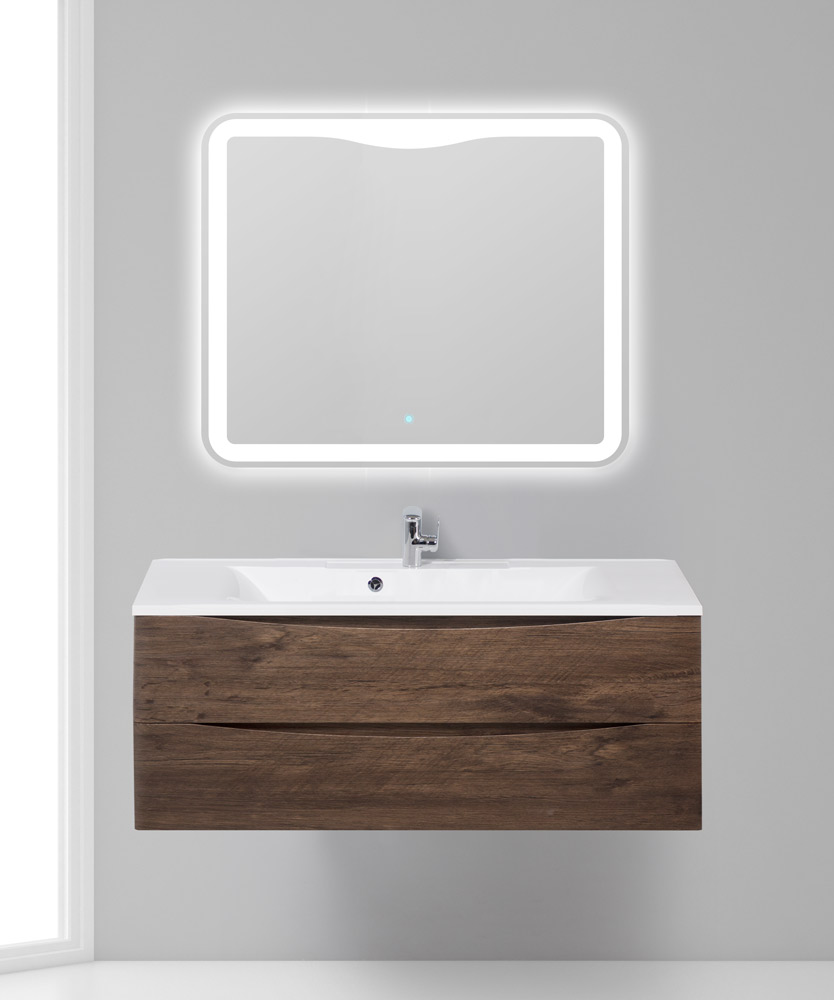 купить Тумба подвесная с раковиной BelBagno MARINO-1200-2C-SO-RW-P 