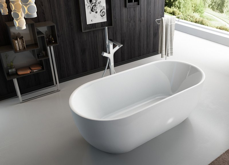 купить Ванна акриловая отдельностоящая BelBagno BB70-1500-800 