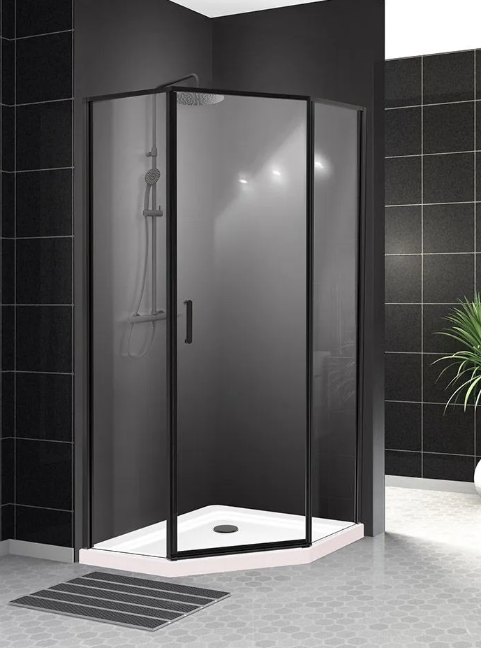 Душевой уголок BelBagno UNO-195-P-1-90-C-NERO