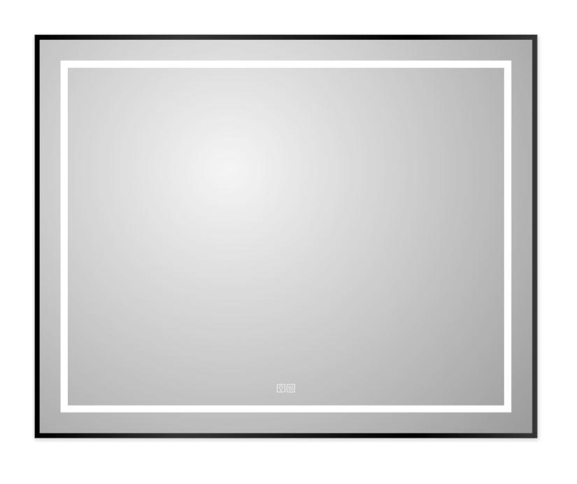 купить Зеркало BelBagno SPC-KRAFT-1000-800-LED-TCH-WARM-NERO 