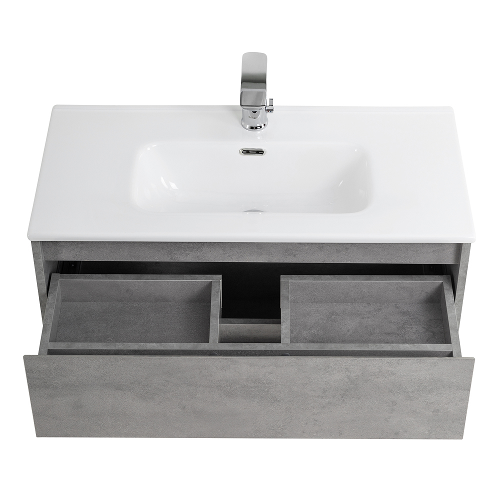 Тумба подвесная с раковиной BelBagno KRAFT 39-800/390-2C-SO-CG