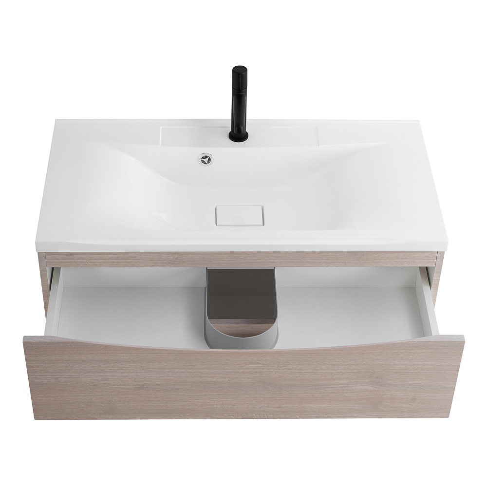 Тумба подвесная с раковиной BelBagno MARINO-1000-2C-SO-RG-P