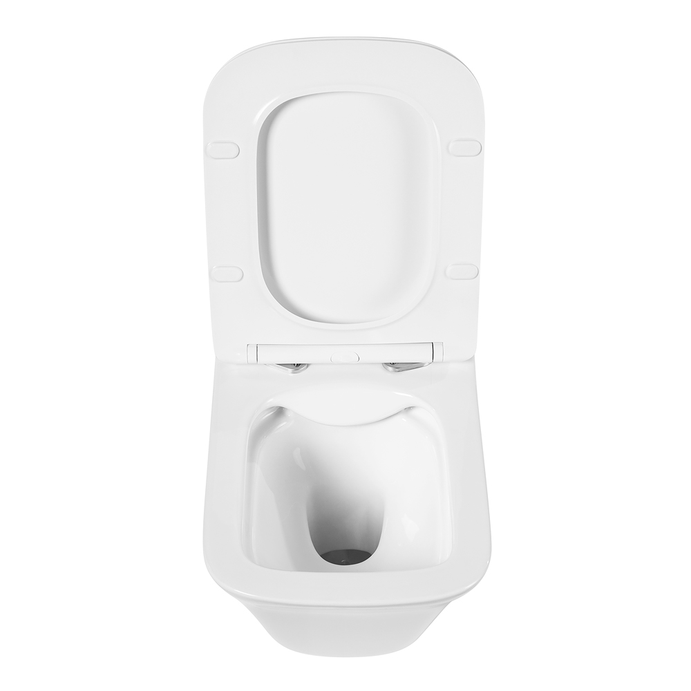 Унитаз безободковый подвесной BelBagno MARMI BB052CHR