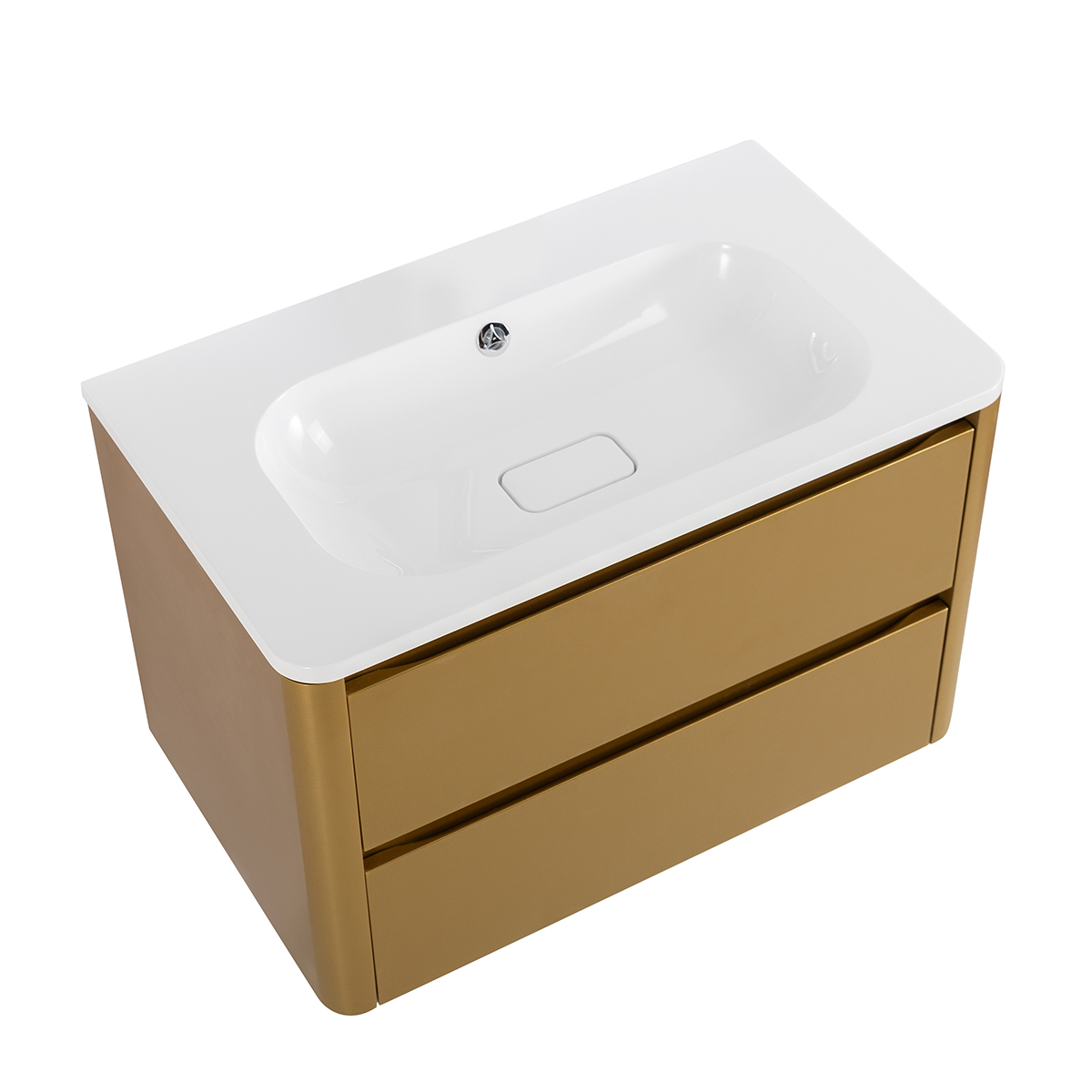 Мебель для ванной Cezares RELAX 80 Брашированное золото RELAX-800-2C-SO-BORO-P
