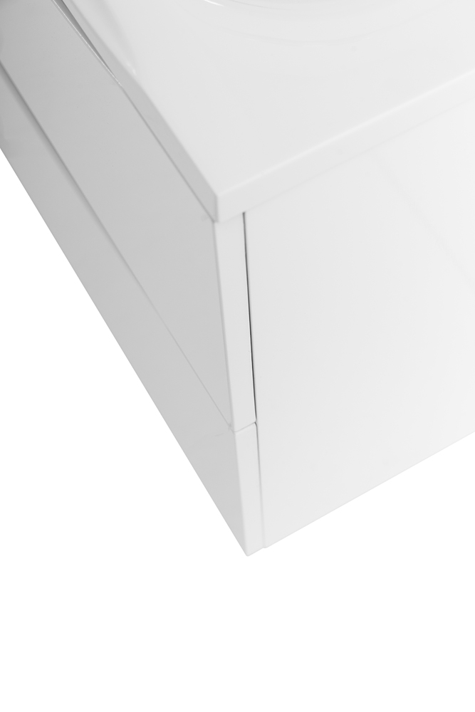 Тумба подвесная с раковиной BelBagno MARINO-650-2C-SO-BL-P