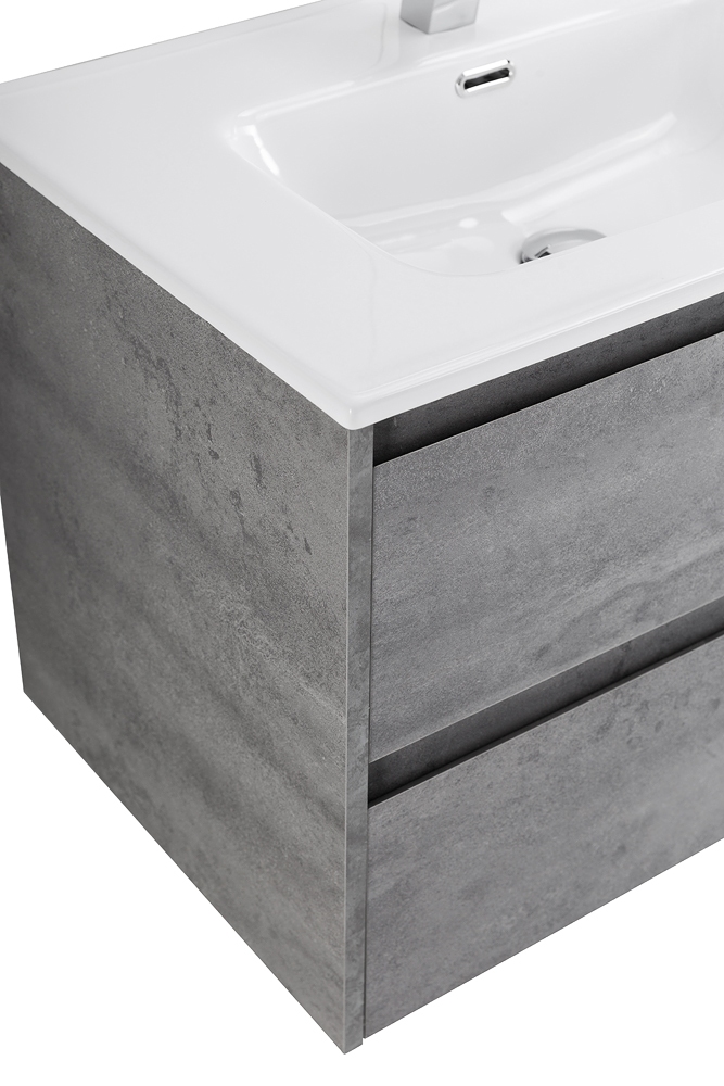 Тумба подвесная с раковиной BelBagno KRAFT-700-2C-SO-CG