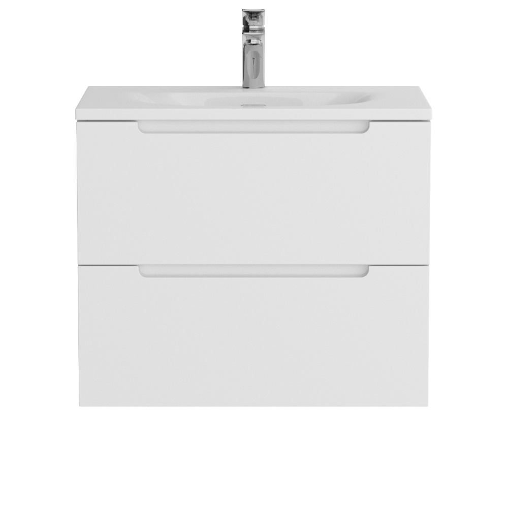 Тумба подвесная с раковиной BelBagno ETNA39-600/390-2C-SO-BL-P+BB-8099-3-60