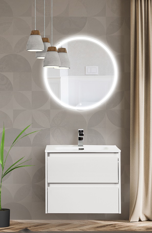 купить Тумба подвесная с раковиной BelBagno KRAFT-700-2C-SO-BO 