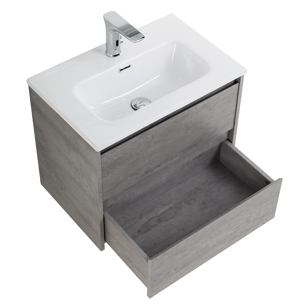 Тумба подвесная с раковиной BelBagno KRAFT 39-700/390-2C-SO-CG