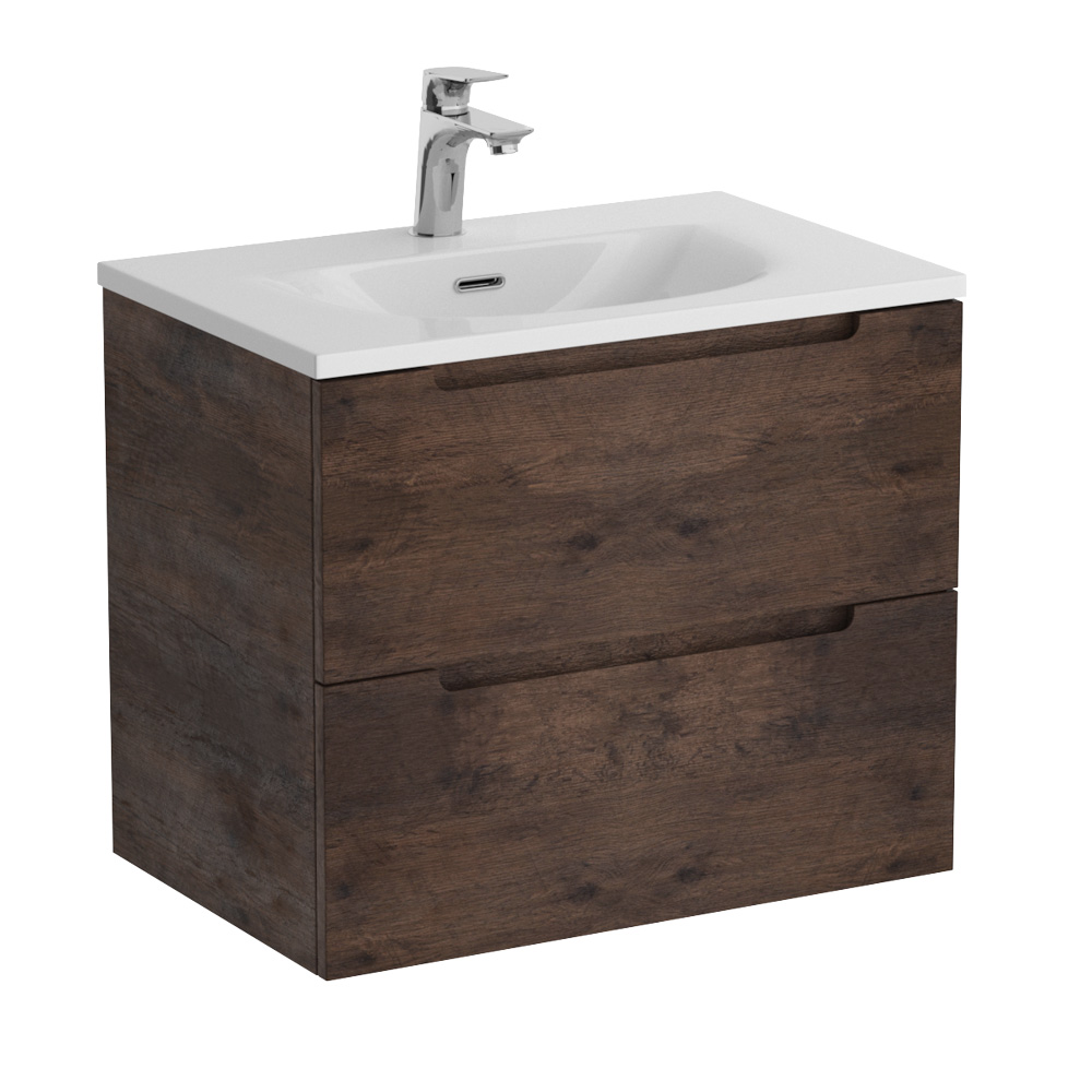 Тумба подвесная с раковиной BelBagno ETNA39-600/390-2C-SO-RW-P+BB-8099-3-60