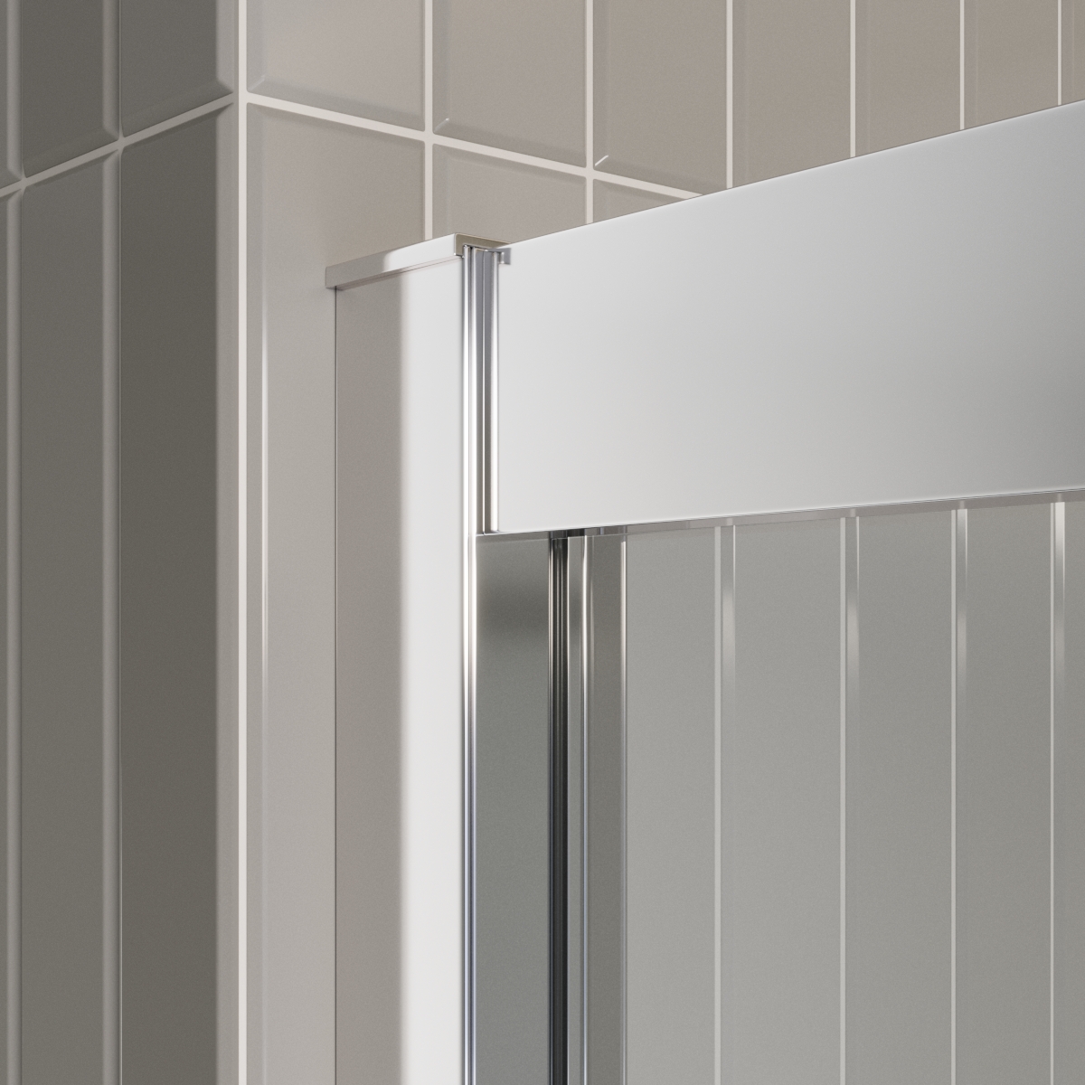 Душевой уголок BelBagno LUCE-AH-2-120/90-C-Cr