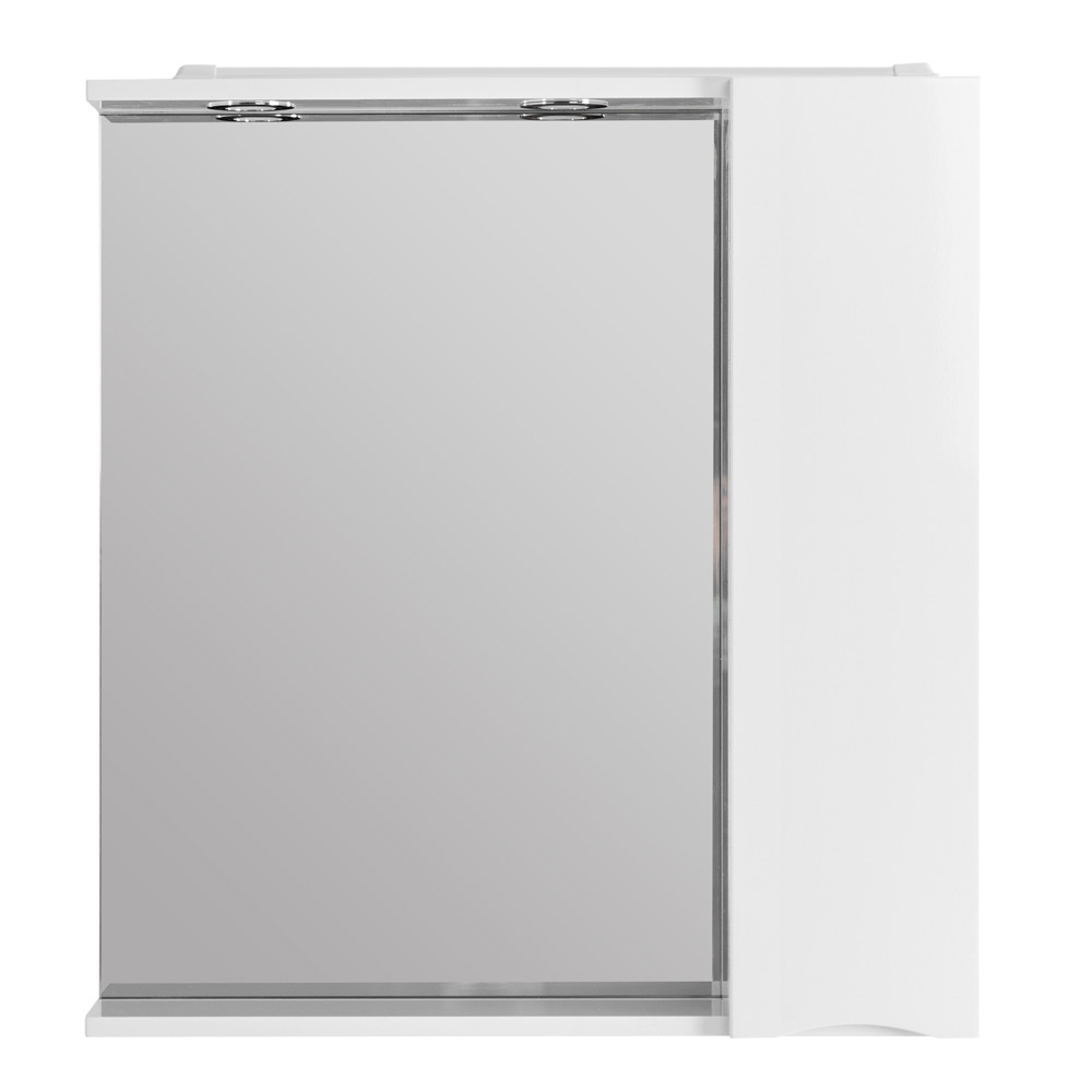 Зеркальный шкаф правосторонний BelBagno MARINO-SPC-800/750-1A-BL-P-R