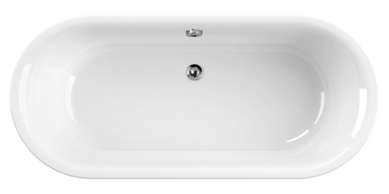 Ванна акриловая 180х80 Cezares METAURO-Central-180-80-40-W37