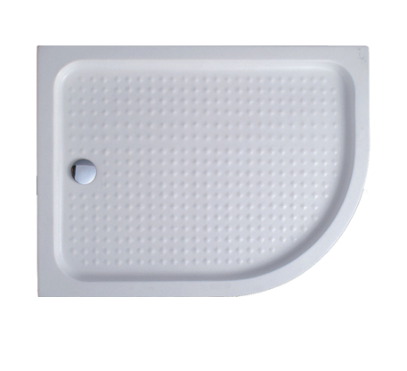 купить Поддон акриловый 120х100 левосторонний Cezares TRAY-A-RH-120/100-550-15-W-L с сифоном 