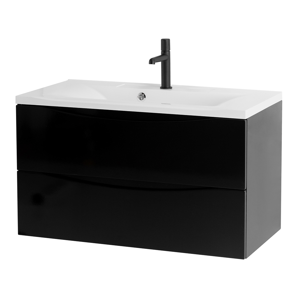 Тумба подвесная под раковину BelBagno MARINO-800-2C-SO-NL-P