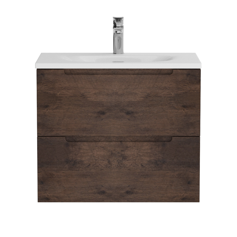 Тумба подвесная с раковиной BelBagno ETNA39-500/390-2C-SO-RW-P+BB-8099-3-50