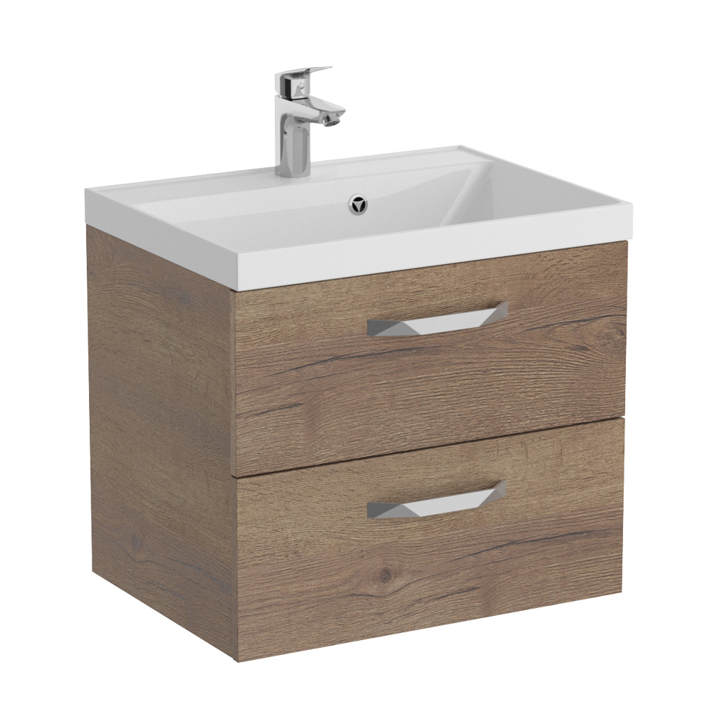 Тумба с раковиной BelBagno AURORA-600-2C-SO-RT