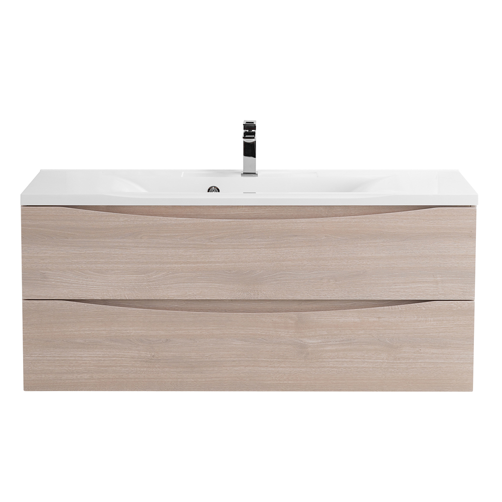 Тумба подвесная с раковиной BelBagno MARINO-1100-2C-SO-RG-P