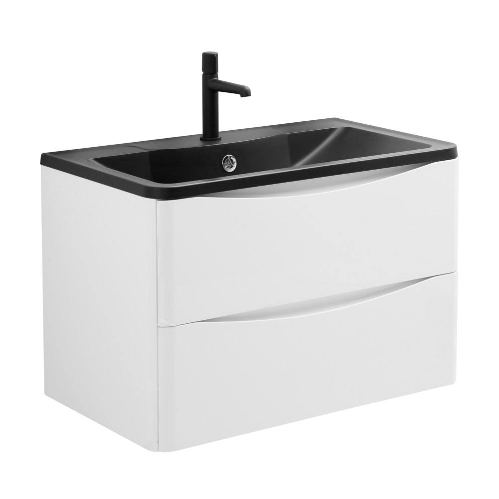 Мебель для ванной комнаты подвесная BelBagno ACQUA-1000-2C-SO-BL 100 см Bianco Lucido 