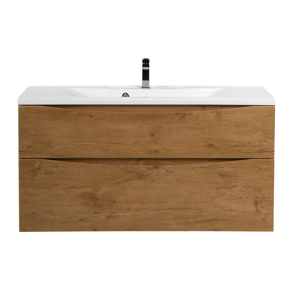 Тумба подвесная с раковиной BelBagno MARINO-H60-1100-2C-SO-RN-P