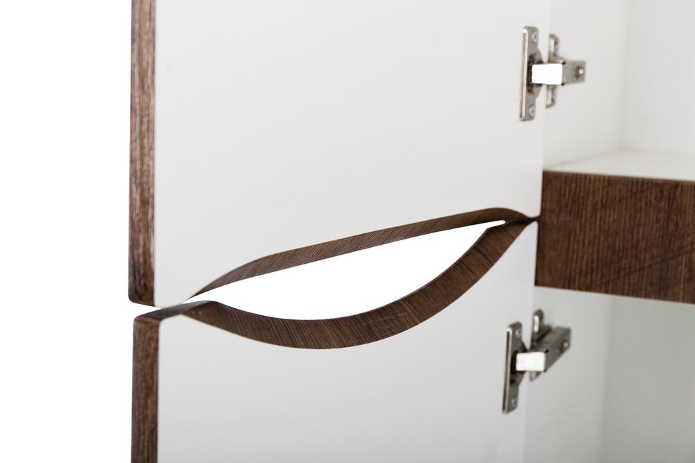 Пенал подвесной BelBagno FLY-MARINO-1500-2A-SC-RW-P-L левосторонний, Rovere Moro