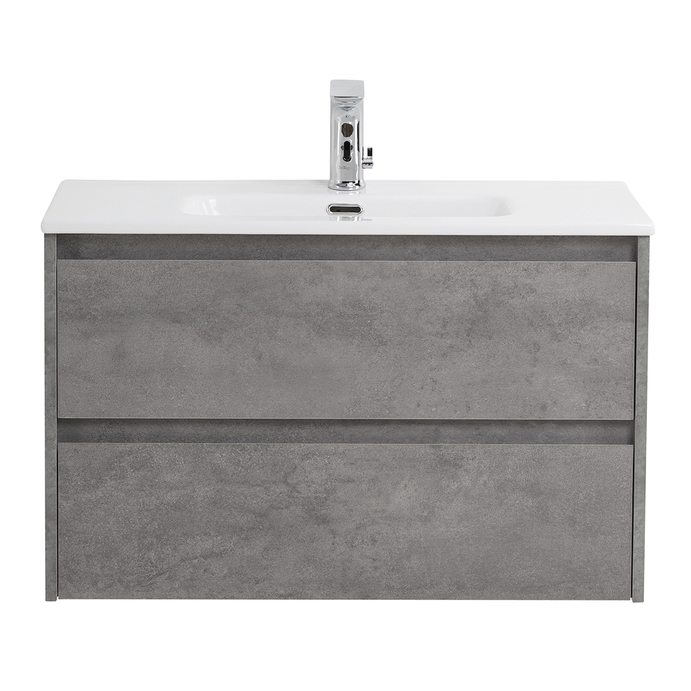 Тумба подвесная с раковиной BelBagno KRAFT 39-800/390-2C-SO-CG