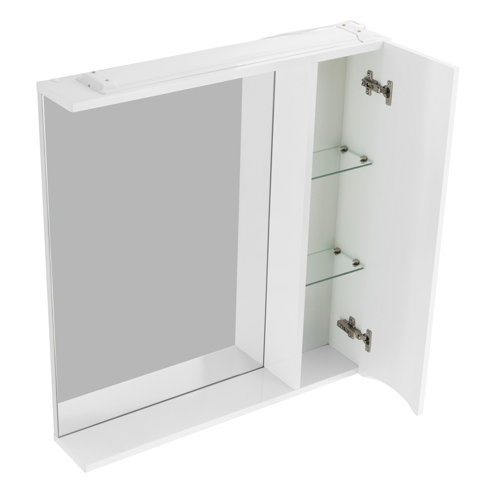 Зеркальный шкаф правосторонний BelBagno MARINO-SPC-600/750-1A-BL-P-R