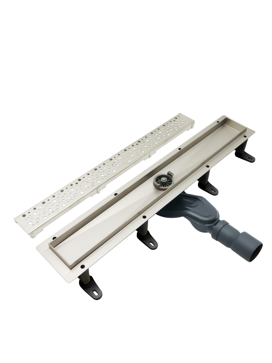 Душевой лоток CEZARES SLIDER-LD-80-Cr нержавеющая сталь