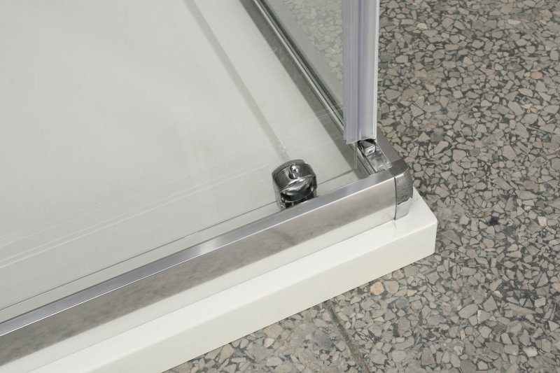 Душевой уголок BelBagno UNIQUE-AH-1-100/115-100-C-Cr