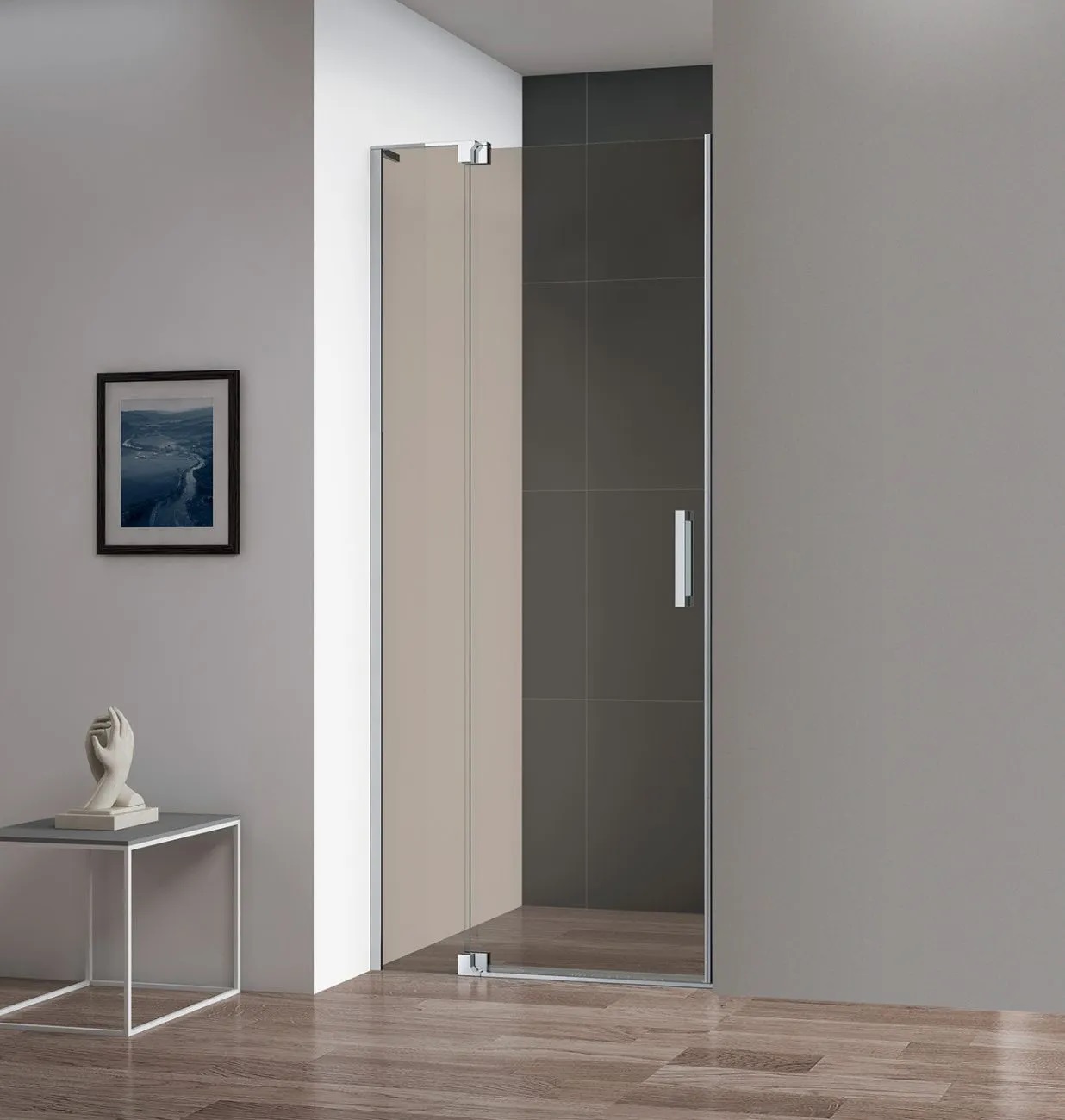 купить Дверь в проём Cezares SLIDER-B-1-70/80-BR-Cr 