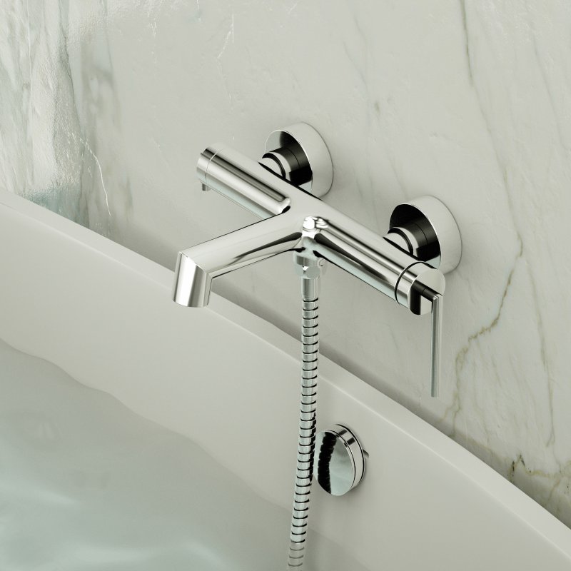 Смеситель BelBagno для ванны и душа ACQUA-VASM/DFS-CRM