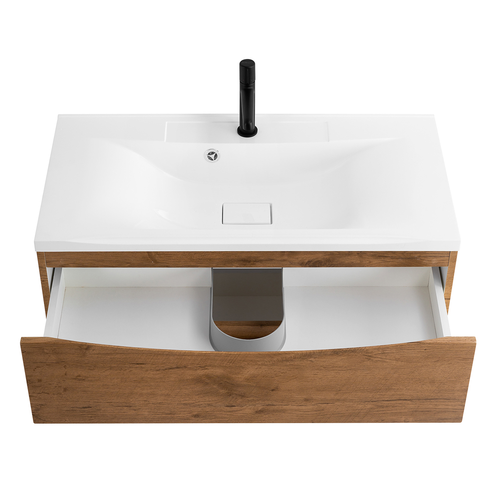 Тумба подвесная с раковиной BelBagno MARINO-1000-2C-SO-RN-P