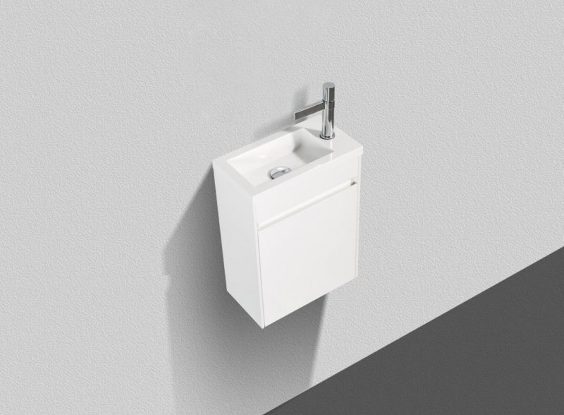 Тумба подвесная под раковину BelBagno PIETRA MINI-400-1A-SO-BL-L