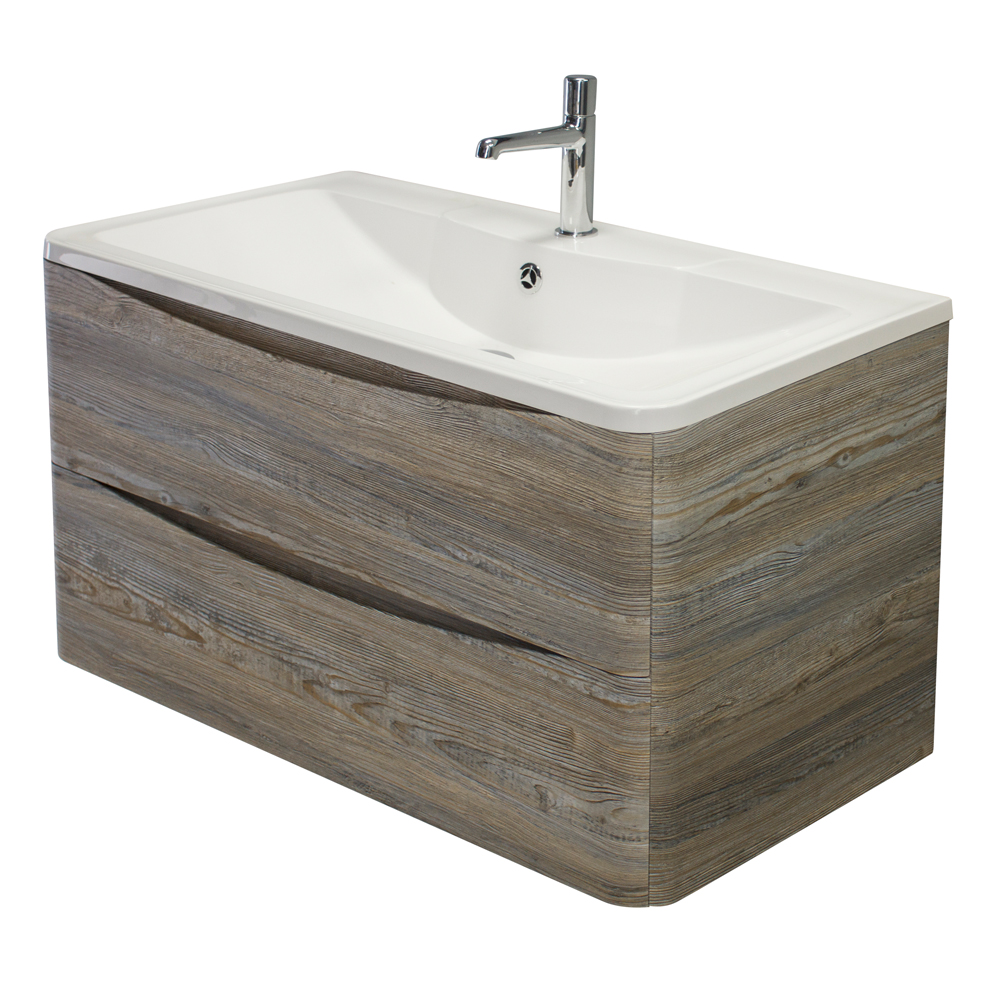 Мебель для ванной комнаты подвесная BelBagno ACQUA-800-2C-SO-PS 80см Pino Scania  